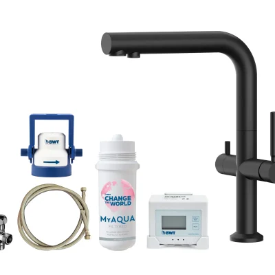 kielle Wimeo - virtuves izlietnes maisītājs ar filtru, matēti melns 10525SFI74