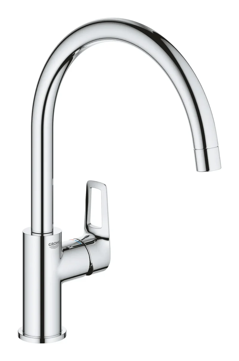 Grohe BauLoop - virtuves izlietnes maisītājs, hromēts 31368001