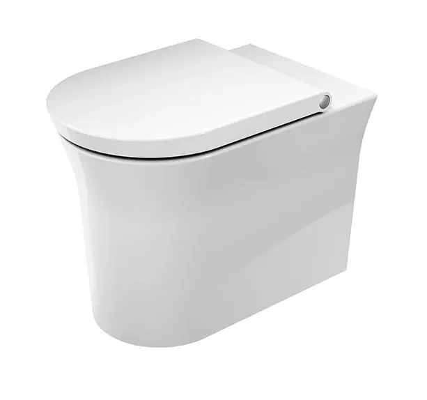Duravit White Tulip - grīdas WC, horizontāls izvads, Rimless, balts 2001090000