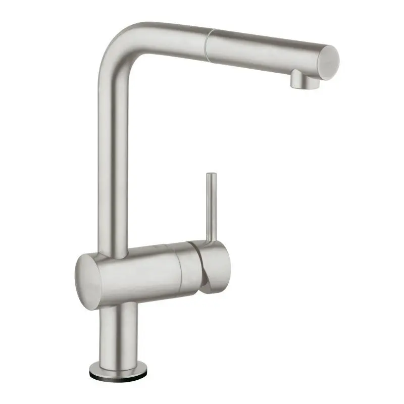Grohe MintaTouch - elektronisks virtuves izlietnes vienas sviras maisītājs, SuperSteel 31360DC1