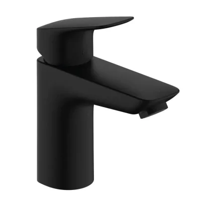 Hansgrohe Logis - izlietnes maisītājs ar noteces komplektu, EcoSmart, matēti melns 71171670