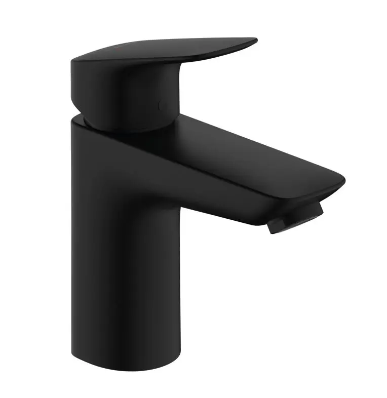 Hansgrohe Logis - izlietnes maisītājs ar noteces komplektu, EcoSmart, matēti melns 71171670