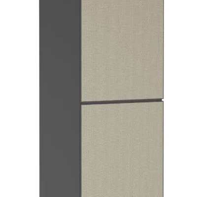 Hansgrohe Xevolos E - augstais skapis 40x176x36 cm, 2 durvis, eņģes labajā pusē, matēti pelēks/bronza 54223390