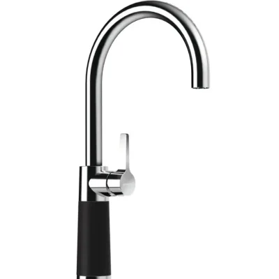 SCHOCK SC-520 - virtuves izlietnes maisītājs, Nero/hroms 555000GNE