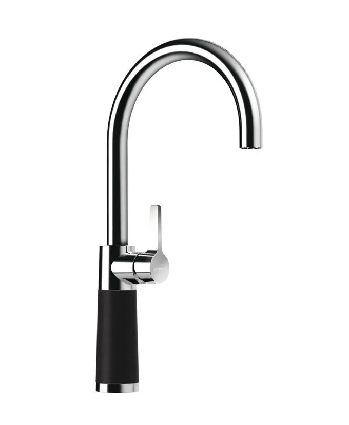 SCHOCK SC-520 - virtuves izlietnes maisītājs, Nero/hroms 555000GNE