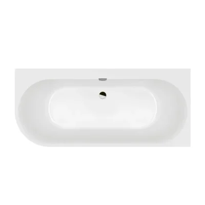 Villeroy & Boch Oberon 2.1 - vanna 180x80 cm, labā, Alpu balts UBQ180OBN9CR00VD01