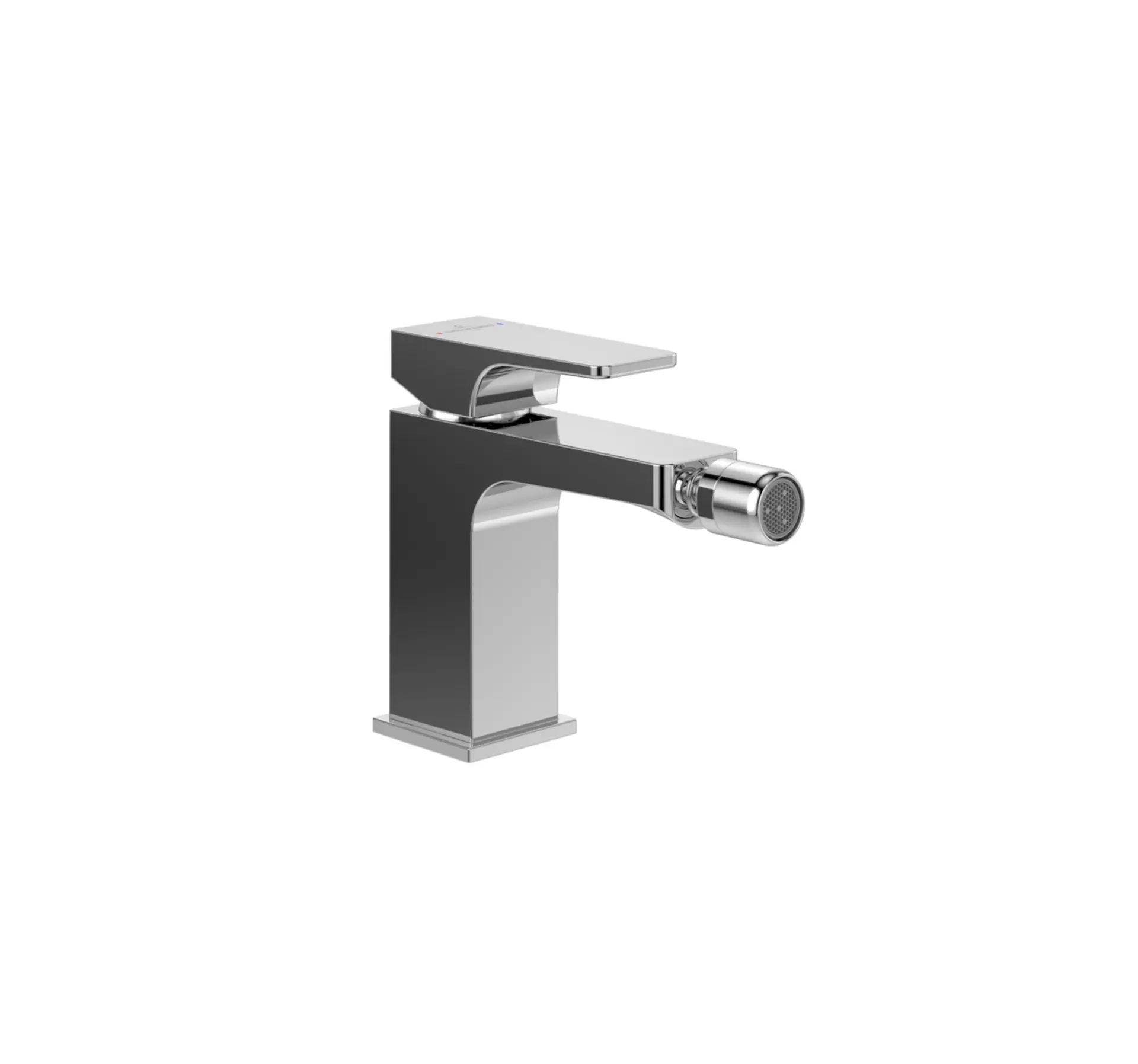Villeroy & Boch Architectura Square - bidē maisītājs ar noteces komplektu, AquaSmart, hroms TVB12500100061