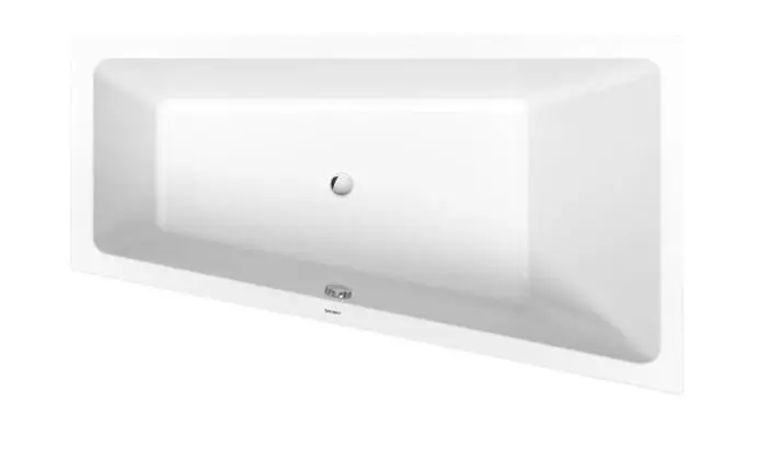 Duravit Duravit No.1 - Asimetriska vanna 170x100 cm, labā, balta 700509000000000