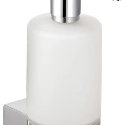 Keuco Plan - ziepju dozators ar turētāju, 250 ml, stikls matēts/hroms 14953019000