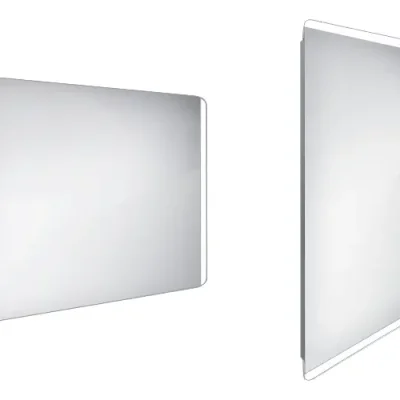Nimco spogulis - spogulis ar LED apgaismojumu, 100x70 cm, alumīnijs ZP 17004