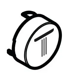 Hansgrohe piederumi - Symbol Rain, mazs, balts 92572450