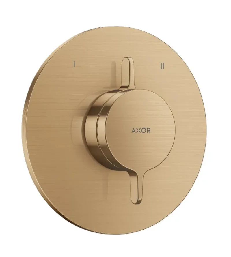 Axor One - zemapmetuma maisītājs, 2 patērētājiem, bronza birstēta 48415140