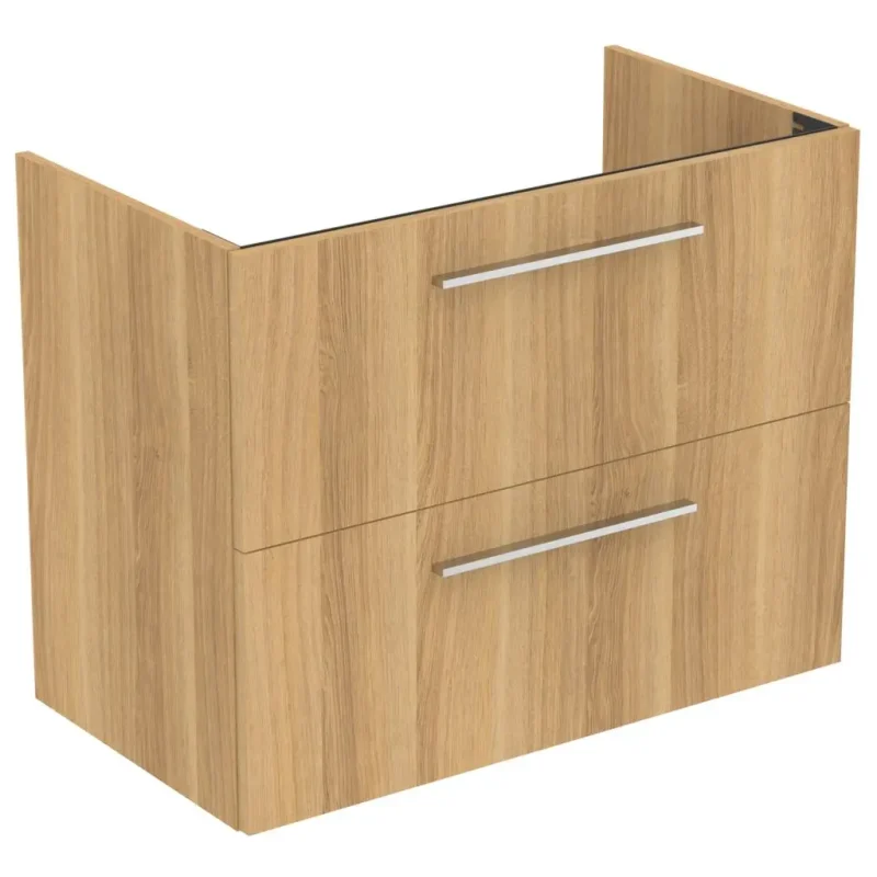 Ideal Standard i.Life A - izlietnes skapītis, 80x44x63 cm, 2 atvilktnes, Ozols T5256NX