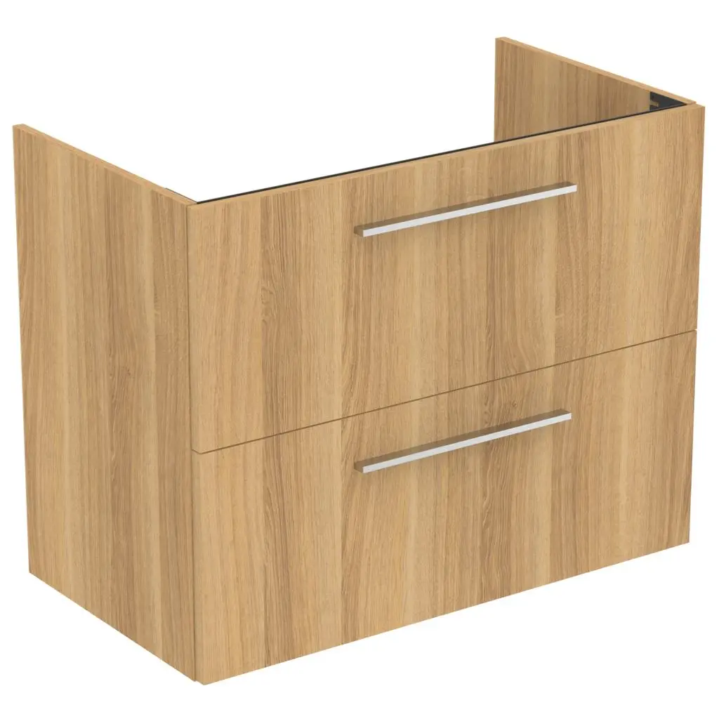 Ideal Standard i.Life A - izlietnes skapītis, 80x44x63 cm, 2 atvilktnes, Ozols T5256NX