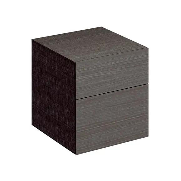 Geberit Xeno 2 - sānu skapītis 45x51 cm, ar izvelkamām atvilktnēm, pelēks 500.504.43.1