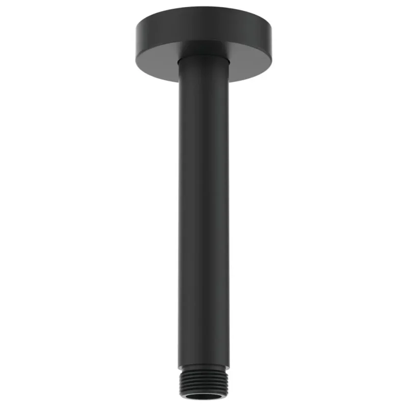 Ideal Standard Idealrain - griestu padeves caurule 15 cm, melna B9446XG