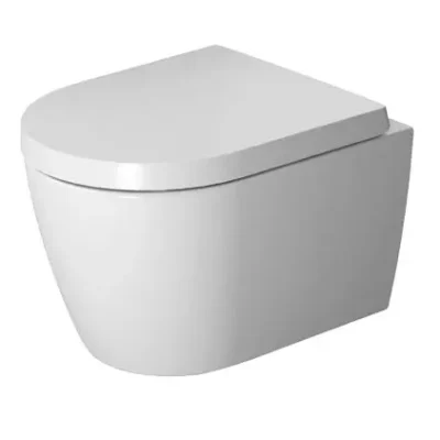 Duravit ME by Starck - dušas WC Compact, Rimless, HygieneGlaze, balts matēts 2530099000