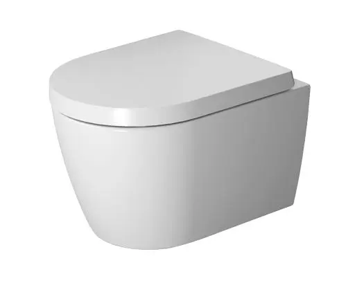 Duravit ME by Starck - dušas WC Compact, Rimless, HygieneGlaze, balts matēts 2530099000