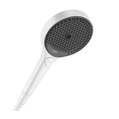 Hansgrohe Rainfinity - rokas duša, 3 strūklas veidi, EcoSmart+, matēti balta 26862700