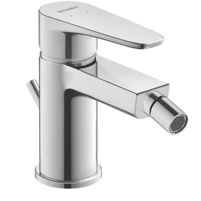 Duravit B.1 - brīvi stāvošs bidē maisītājs ar izteku, hromēts B12400001010