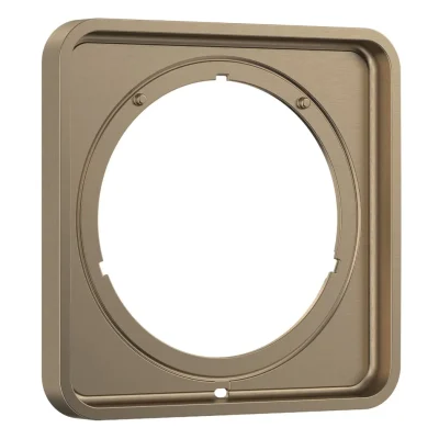 Axor ShowerSelect ID - pagarinājums 17x17 cm, birstēta bronza 13640140
