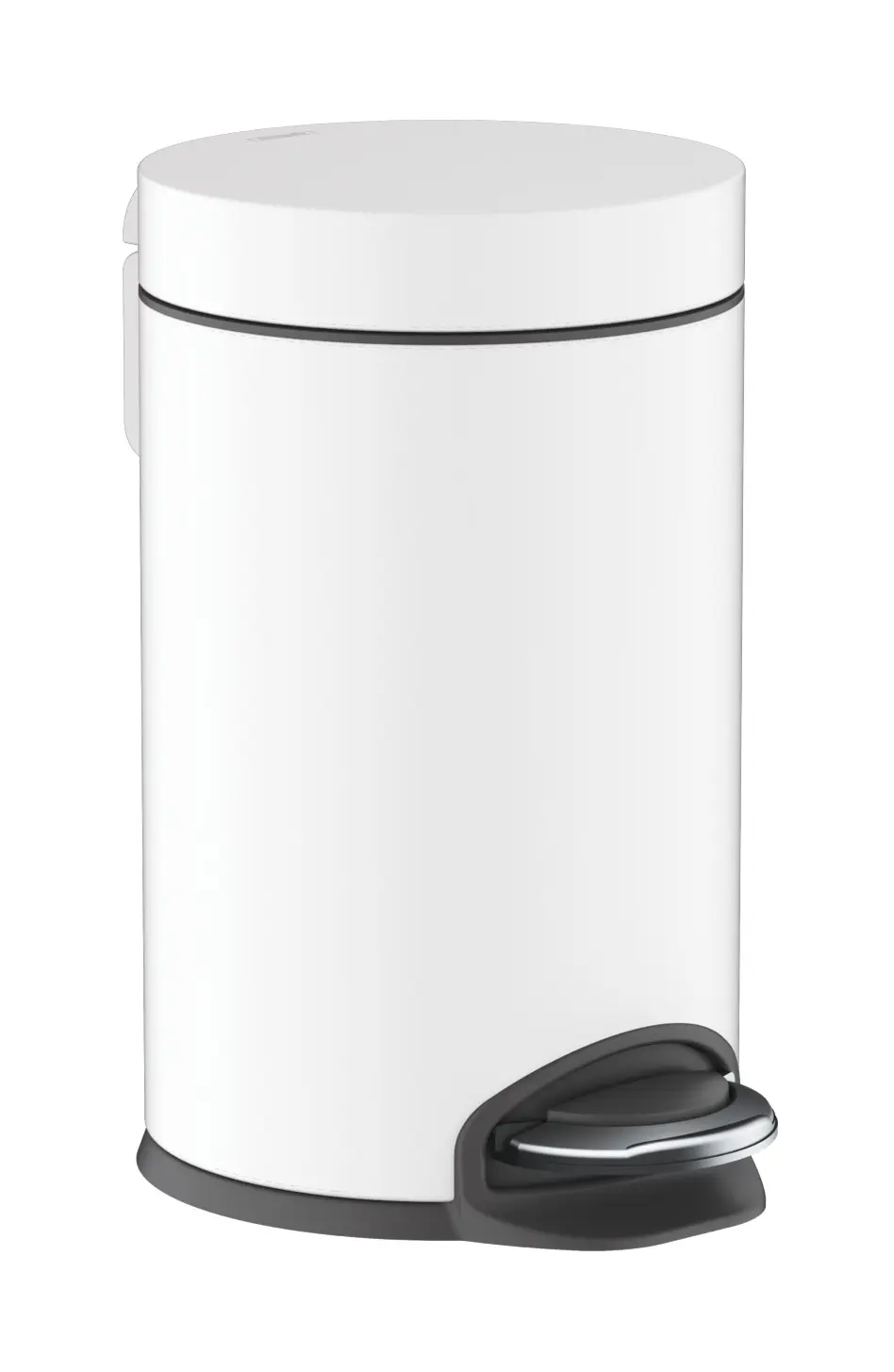 Hansgrohe AddStoris - atkritumu tvertne 3 l, Soft Close, balta matēta 41775700