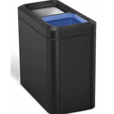 Simplehuman atkritumu tvertne - atvērta atkritumu tvertne 20 l, matēti melna CW2105