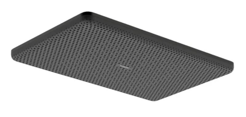 Hansgrohe Raindance Alive Q - galvas duša, 21x34 cm, EcoSmart, melns hroms birstēts 24531340