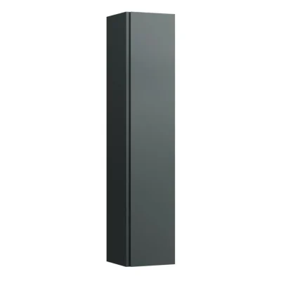 Laufen Lani - augstais skapis, 17x4 cm, 1 durvis, eņģes labajā pusē, pelēks H4037221122661