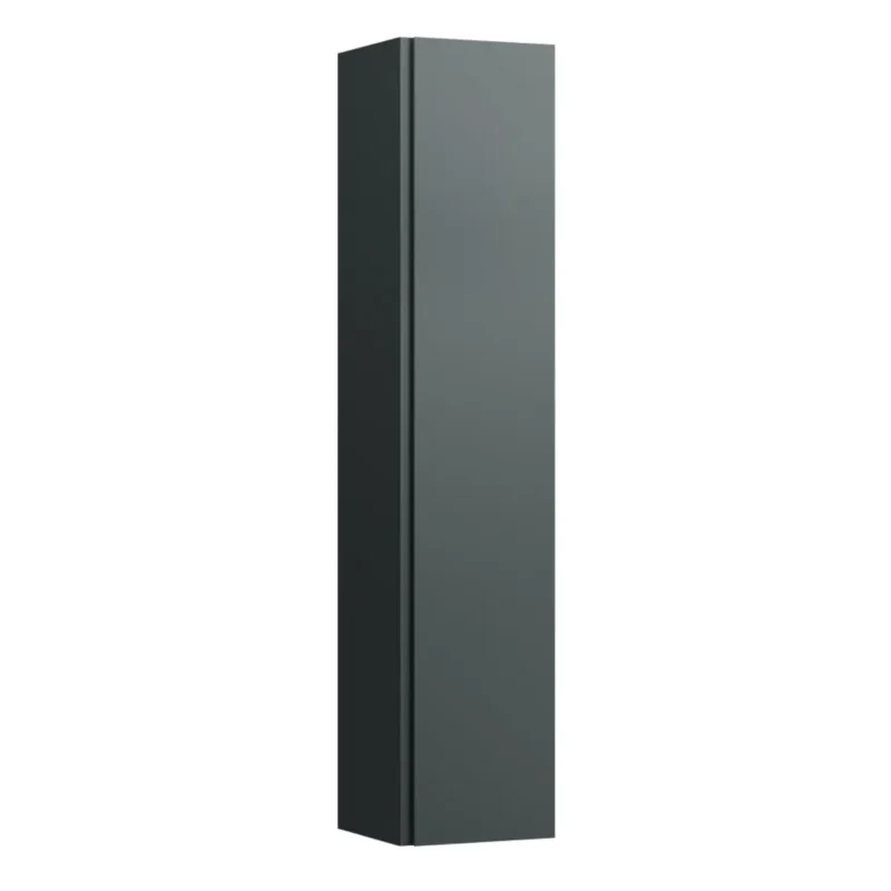 Laufen Lani - augstais skapis, 17x4 cm, 1 durvis, eņģes labajā pusē, pelēks H4037221122661