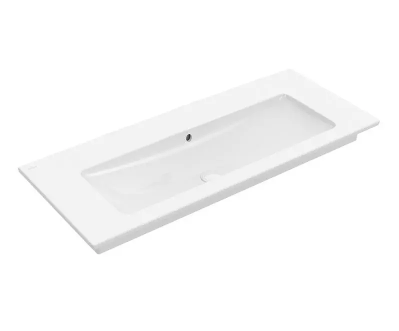 Villeroy & Boch Venticello - mēbeļu izlietne 120x50 cm, bez pārplūdes, bez jaucējkrāna cauruma, Alpu balts 4104CJ01