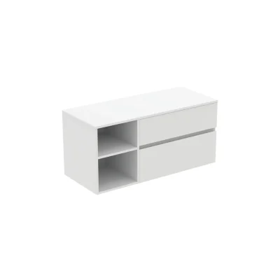 Ideal Standard Finesse - izlietnes skapītis, 120x51x56 cm, 2 atvilktnes, balts matēts E3438Y1