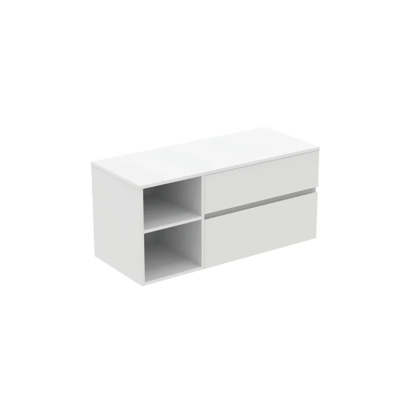 Ideal Standard Finesse - izlietnes skapītis, 120x51x56 cm, 2 atvilktnes, balts matēts E3438Y1