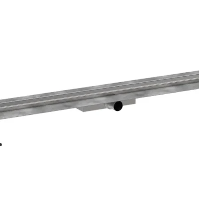 Hansgrohe RainDrain Compact - dušas noteka 120 cm, ar režģi, matēts nerūsējošais tērauds 56172800