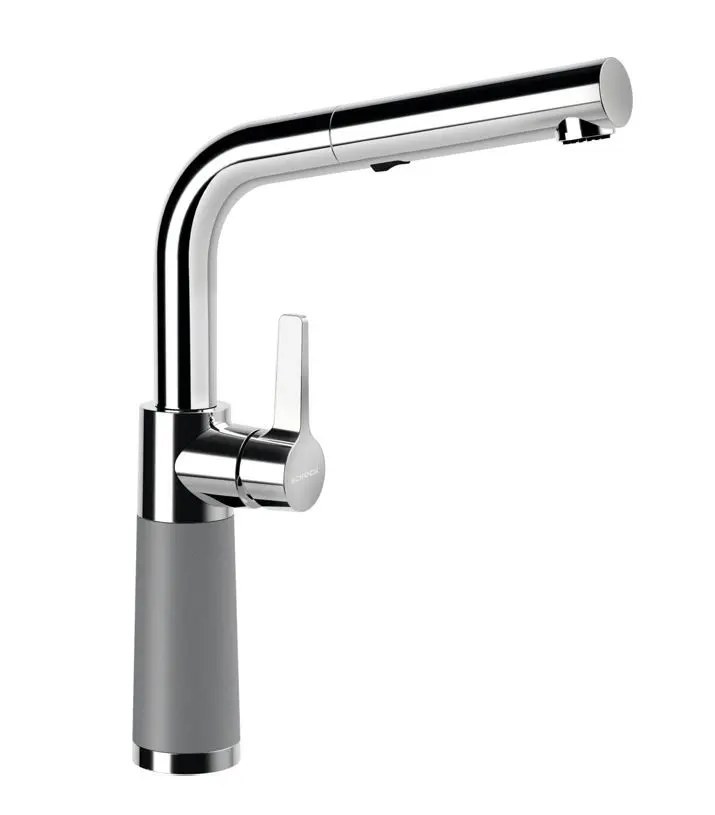 SCHOCK SC-540 - virtuves izlietnes maisītājs ar izvelkamu dušu, Croma/hroms 557120GCR