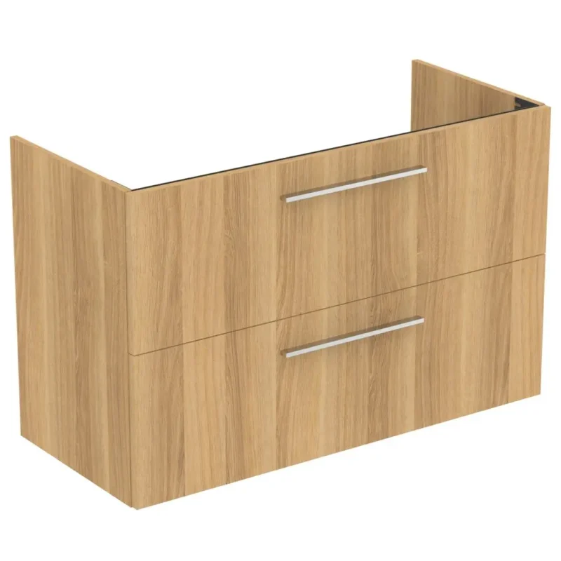 Ideal Standard i.Life A - izlietnes apakšskapis, 100x44x63 cm, 2 atvilktnes, ozols T5257NX