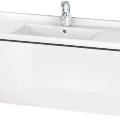 Duravit L-Cube - izlietnes skapītis 41x102x47 cm, 1 atvilktne, balts spīdīgs LC616602222