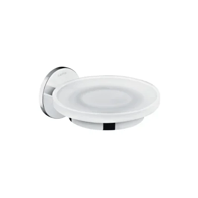 Laufen Cana - ziepju trauks ar turētāju, stikls/hroms H3831310040001