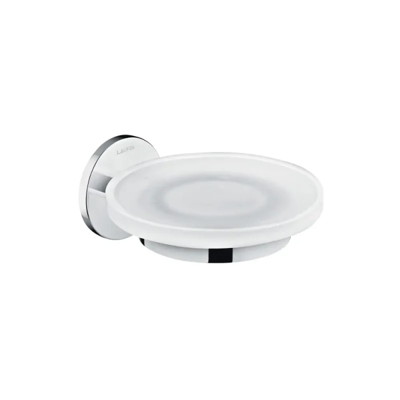 Laufen Cana - ziepju trauks ar turētāju, stikls/hroms H3831310040001