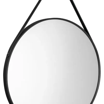 Aqualine - spogulis, diametrs 60 cm, melns matēts SG065