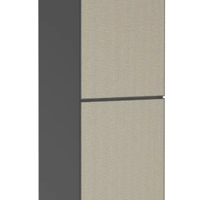 Hansgrohe Xevolos E - augstais skapis 40x176x36 cm, 2 durvis, eņģes kreisajā pusē, matēti pelēks/bronza 54220390