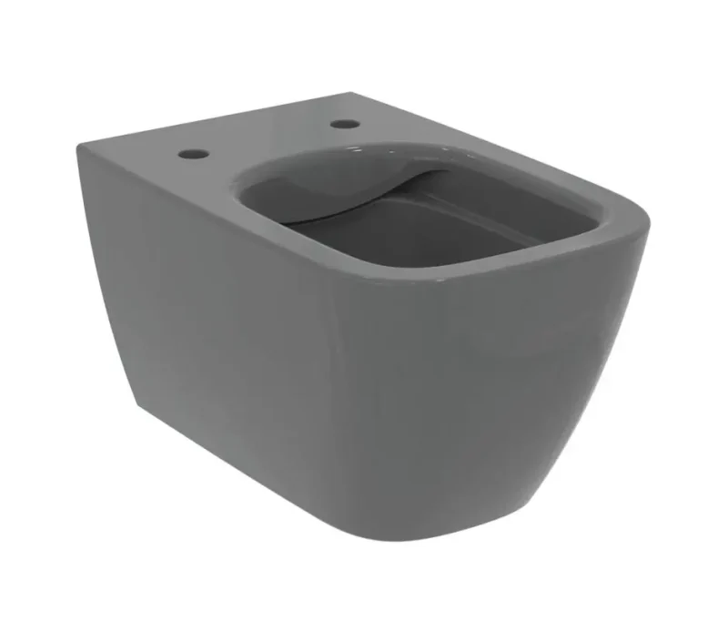 Ideal Standard i.Life B - piekaramais WC, aizmugures izvads, RimLS+, pelēks spīdīgs T461458