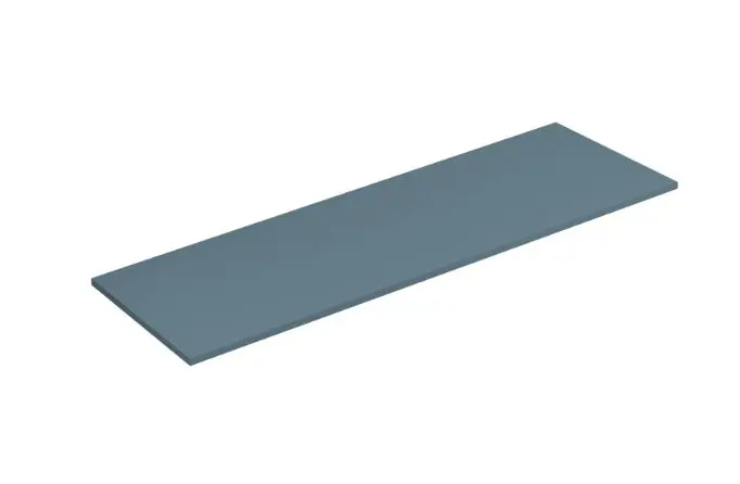 Kludi Icos - izlietnes virsma 160x50 cm, petrol matēts 50T160O3