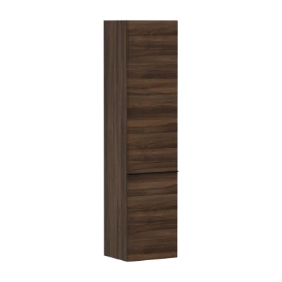 Hansgrohe Xelu Q - augstais skapis 40x165x35 cm, 2 durvis, eņģes labajā pusē, tumšs valrieksts/matēti melns 54142670