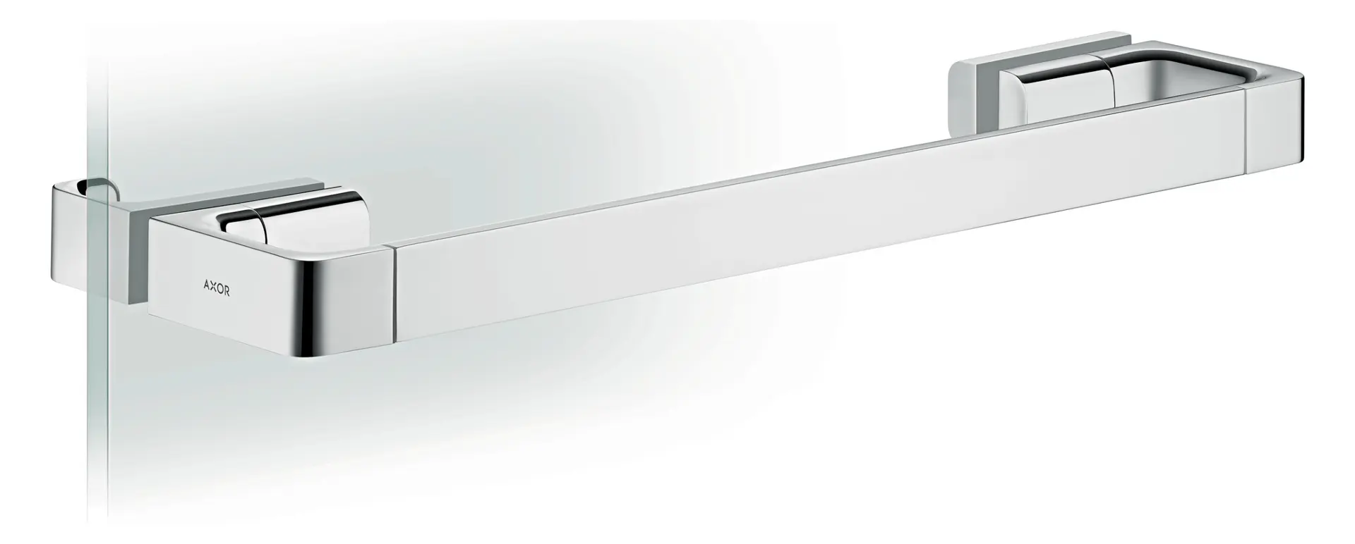 Axor - rokturis dušas durvīm, garums 444 mm, hroms 42837000