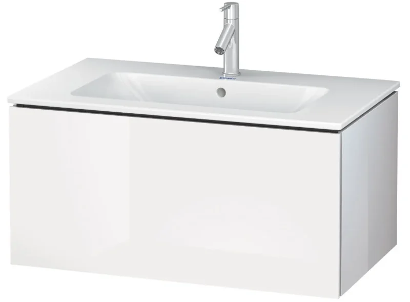 Duravit L-Cube - izlietnes skapītis 40x82x48 cm, 1 atvilktne, balts spīdīgs LC614102222