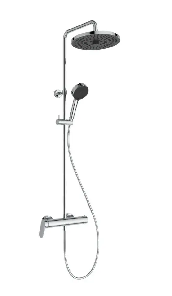 Ideal Standard CeraFlow T25+ - dušas komplekts ar maisītāju, diametrs 26 cm, 2 strūklas veidi, hroms A8484AA