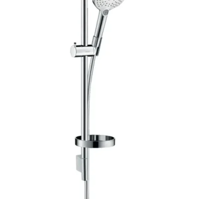 Hansgrohe Raindance Select S - dušas komplekts 120, 3 strūklas, balts / hromēts 26630400