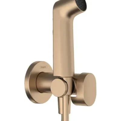 Hansgrohe - zemapmetuma bideta maisītājs ar rokas dušu, birstēta bronza 29232140