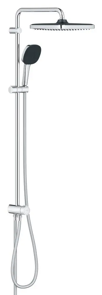 Grohe Vitalio Comfort - dušas komplekts bez maisītāja, 25x25 cm, 2 strūklas, hroms 26986001